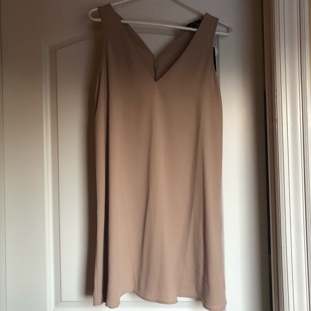 Tan dress